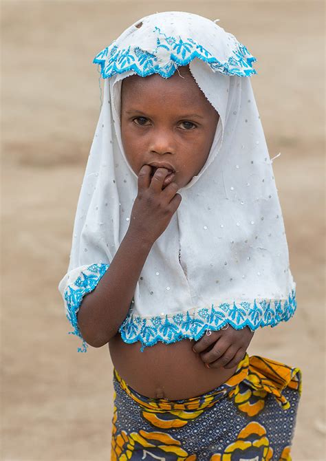Benin West Africa Savalou Fulani Peul Tribe Little Girl Flickr