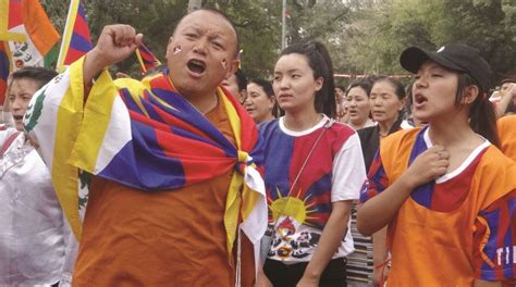 Tibetans Mark Anniversary Of Protests The Statesman