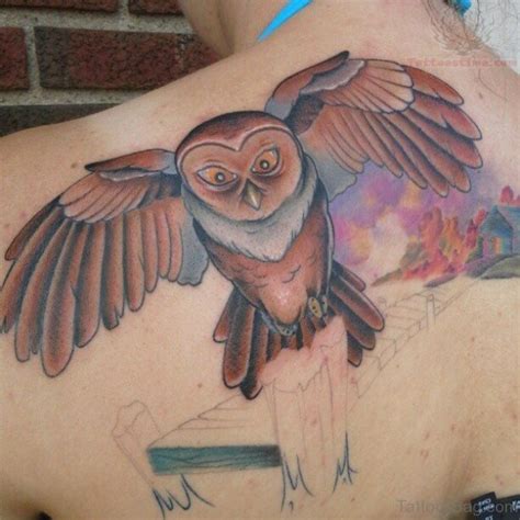 77 Best Owl Tattoo On Shoulder