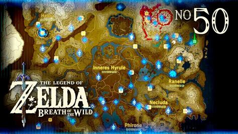 Zelda Breath Of The Wild Karte Schreine Karte