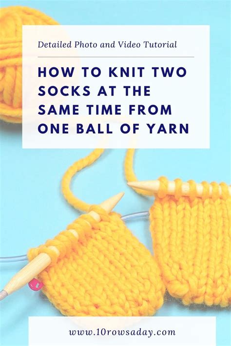 Воскресенье, 01 апреля 2012 г. How to Knit Two Toe-Up Socks at the Same Time | 10 rows a day