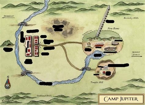 Camp Half Blood Map Maping Resources