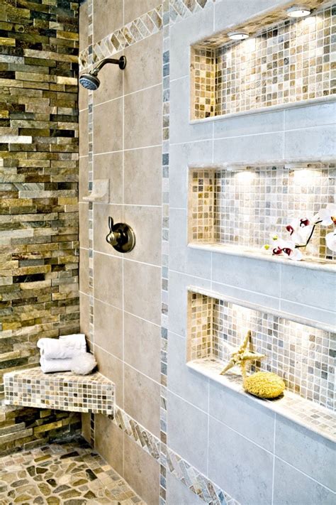 Tile Shower Niche Ideas And Shelf Designs For Your Bathroom Planning Decor Tango