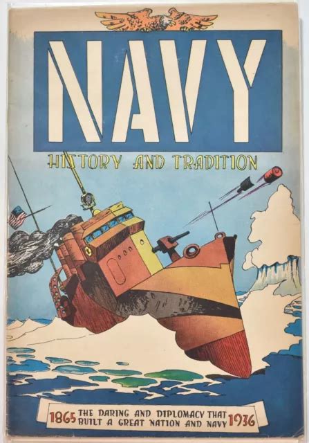 Navy History And Tradition 1865 1936 Comic Book 884 Picclick