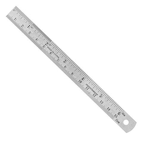 Pacific Arc Stainless Steel Ruler Inch And Metric With 32nd And 64th