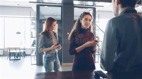 Busy Coffee Shop Queue Stock Photos Free And Royalty Free Stock Photos