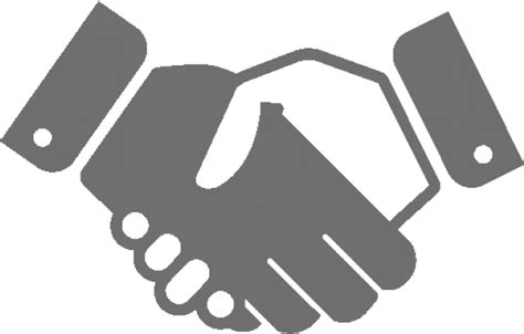 Transparent Background Handshake Icon Clipart Full Size Clipart