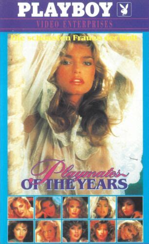 Playboy Playmate Video Vhs Playmates Of The Years The Most Beautiful