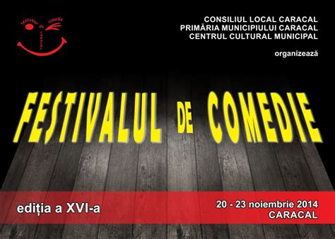 Olt Teatrul Național Din Caracal Gazda Unui Festival De Comedie