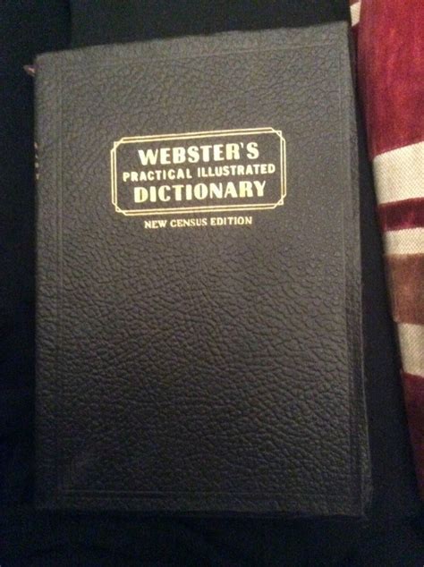 Finding The Value Of Old Websters Dictionaries Thriftyfun