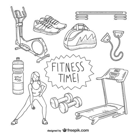 Fitness Drawing At Explore Collection Of Fitness
