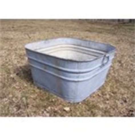 Square tube is commonly available in aluminum, stainless steel, hot rolled steel and cold rolled steel. Large Vintage #63 Galvanized Square Metal Wash Tub (03/21 ...