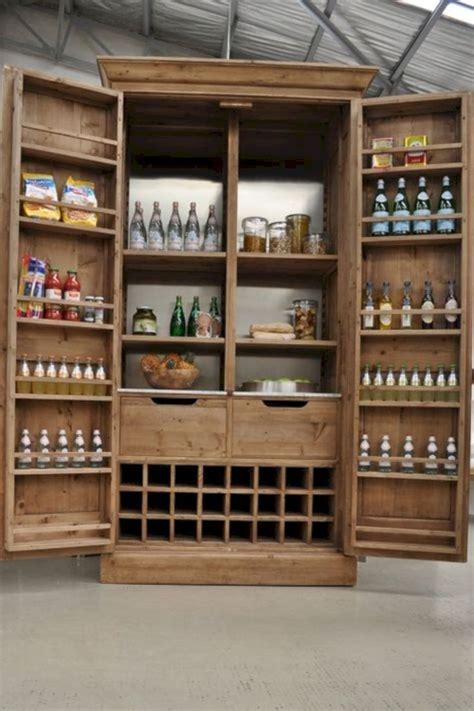 55 Amazing Stand Alone Kitchen Pantry Design Ideas Roundecor Stand