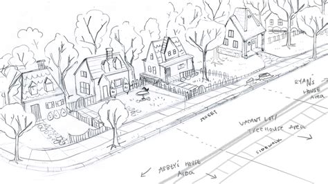 Neighborhood Sketch At Explore Collection Of