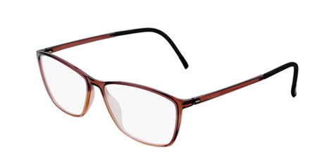 silhouette spx illusion fullrim 1560 6060 eyeglasses in brown smartbuyglasses usa