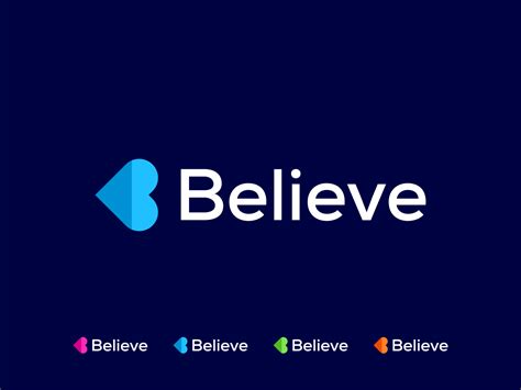 Believe Logo Design By Hr Rafsan Logo And Packaging Designer On Dribbble