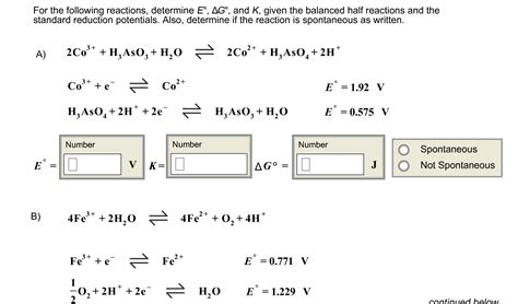 La formula del delta stabilisce che il delta di un'equazione di secondo grado si ottiene dalla la formula per calcolare il delta è la seguente. Solved: For The Following Reactions, Determine E Degree, D ...