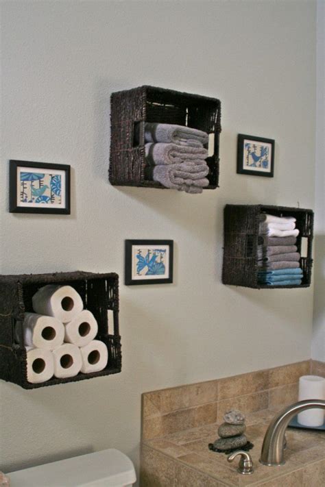 Diy Bathroom Organizations There Are A Galore Of Inexpensive Ideas Diy Crafts Blog