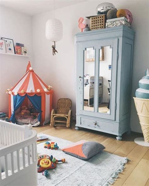 25 Magical Kids Room Ideas With Circus Theme In 2020 Kids Room