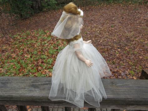 Vintage Wendy Bride Doll Madame Alexander Wedding Dress Panties