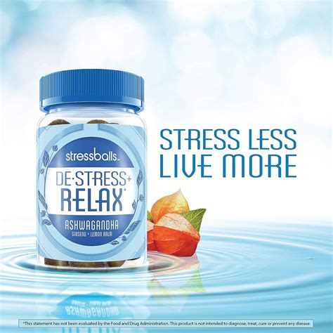 Relax Stress Supplement To Help You De Stress And Relax 46 Gummies With