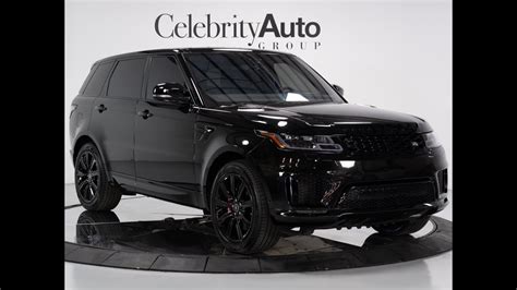 2020 Land Rover Range Rover Sport Hst 21” Wheels Black Pkg Drive Pro