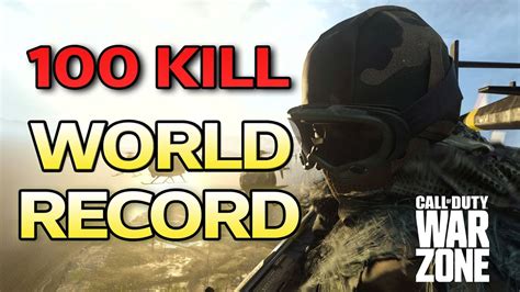 New 100 Kill Warzone World Record Full Gameplay Modern Warfare Battle