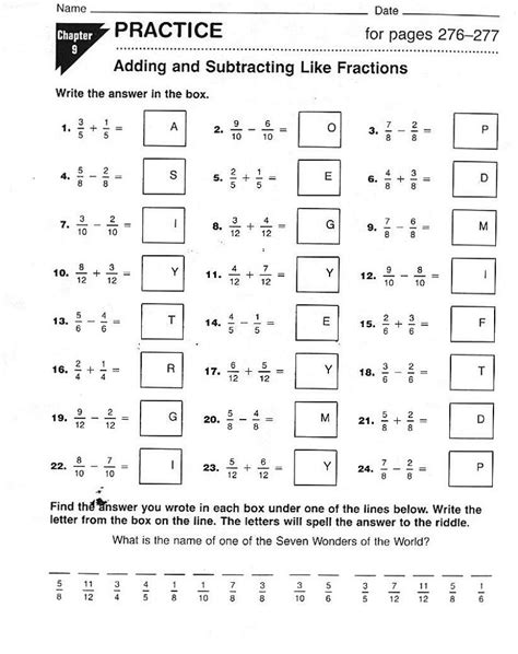 These prealgebra problem sheets have been. Grade 7 Math Worksheets Addition - Coloring Sheets