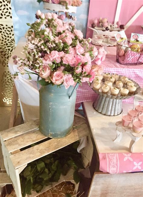 Moms will always remember the baby shower they celebrated with loving and supportive family and friends. Kara's Party Ideas Farm Girl Baby Shower | Kara's Party Ideas