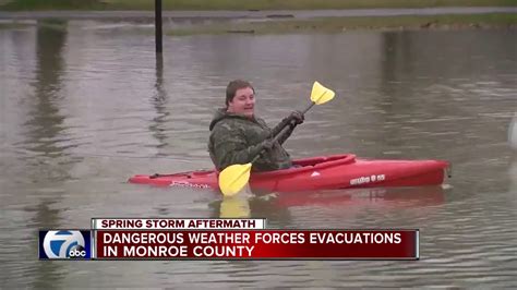 Residents In Parts Of Monroe County Evacuated Due To Severe Flooding