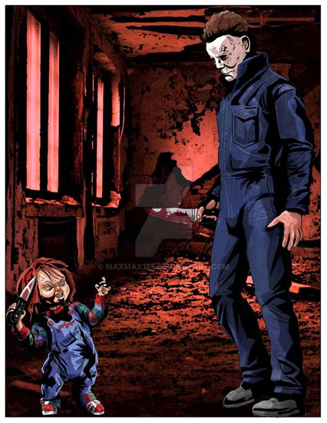 Chucky Vs Michael Myers By Maxmax123 On Deviantart