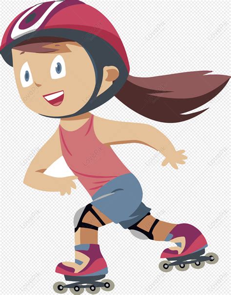 Roller Skating Girl Png Picture And Clipart Image For Free Download