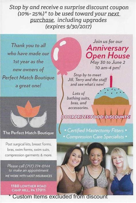 Anniversary Open House Perfect Match Boutique