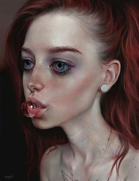 Bubble Elena Sai Digital Painting Horror Art Interesting Art