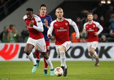 Cska Moscow 2 2 Arsenal Agg 3 6 Match Report Daily Mail Online