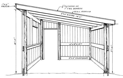 Shed Roof Pole Barn Plans Home Plans And Blueprints 71693