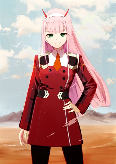 Zero Two Darling In The Franxx Zerochan Anime Image Board