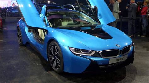 A roadster variant was launched in may 2018. protonic blue bmw i8 concept - YouTube