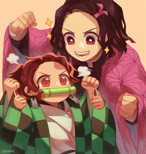 The Best 23 Nezuko And Tanjiro Cute Pictures Aboutdrawfront