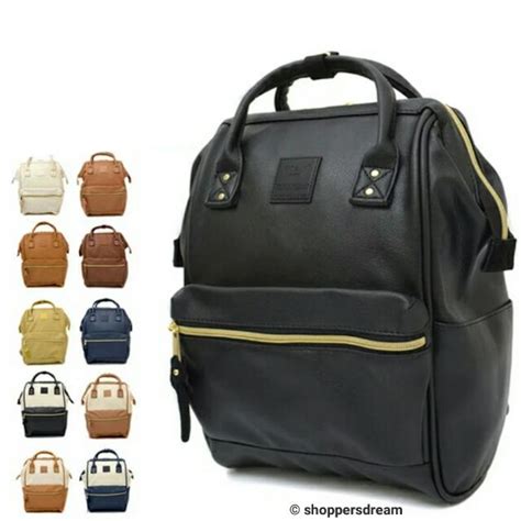 Authentic Anello Leather Backpack Women S Fashion Bags Wallets On