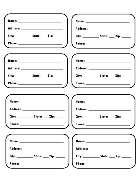 luggage tag template   templates   word