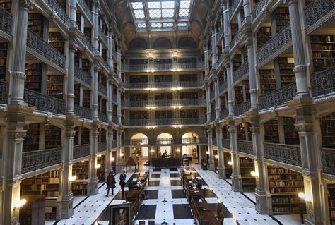 The George Peabody Library A Literary And Architectural Treasure