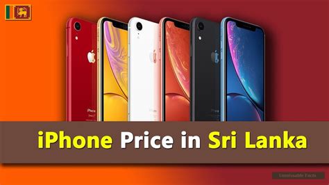 Apple Iphone Price In Sri Lanka Youtube