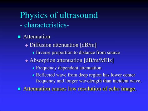Ppt Foundations Of Medical Ultrasonic Imaging Powerpoint Presentation