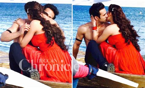 Pulkit And Urvashi Rautela Share Their First Kiss In Sanam Re