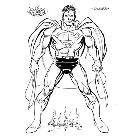 Superman Commission By John Byrne 2009 John Byrne Dc Comics Art