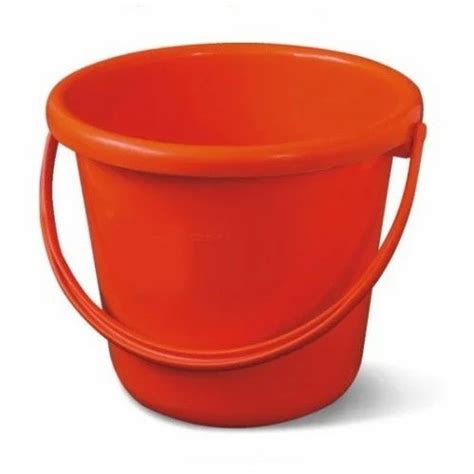 Orange Plastic Bucket At Rs 230 Plastic Buckets In Raigad Id