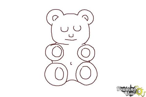 28 Tutorial Draw So Cute Gummy Bear With Video Drawincute