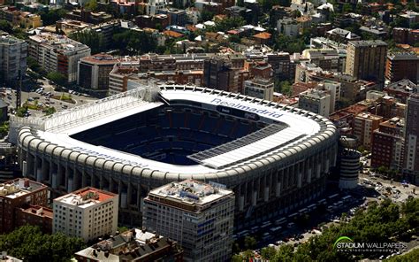 The real madrid stadium is more commonly known by the name of its founder, santiago bernabeu, and is used to host real madrid´s 1st team matches and the occasional concert. Real Madrid Stadium wallpapers hd | PixelsTalk.Net