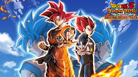 Dragon Ball Z Dokkan Battle Ost Lr Teq Super Saiyan God Goku And Vegeta